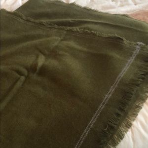 Green scarf